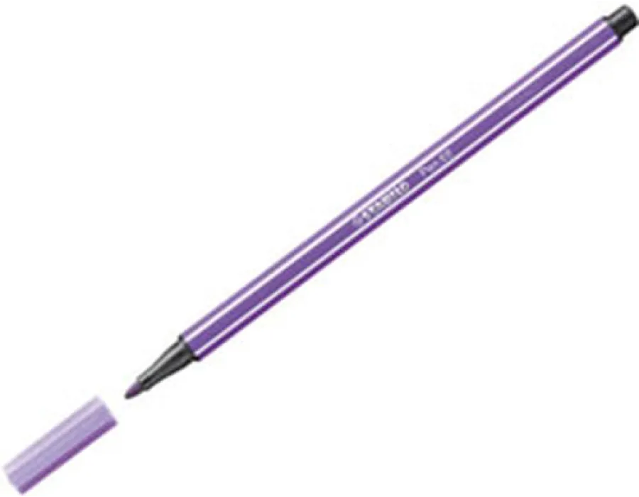 Stabilo Pen 68 Açık Lila 10'lu