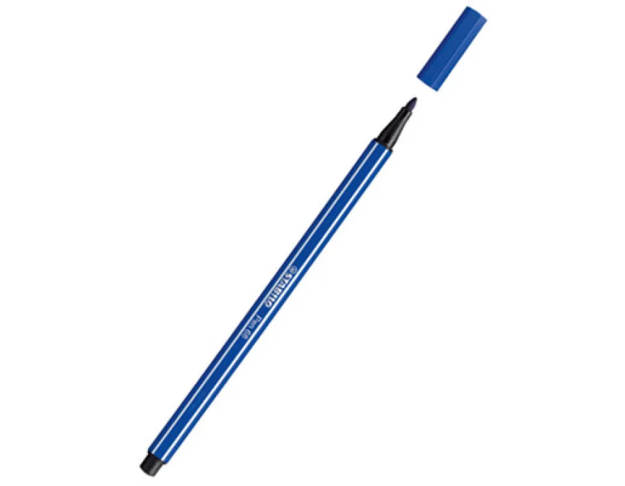 Stabilo Pen 68 Koyu Mavi 10'lu