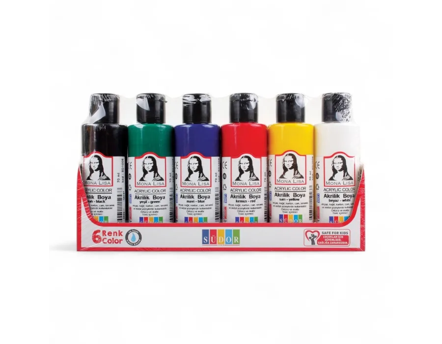 Südor Akrilik Boya 70 ml 6 Renk