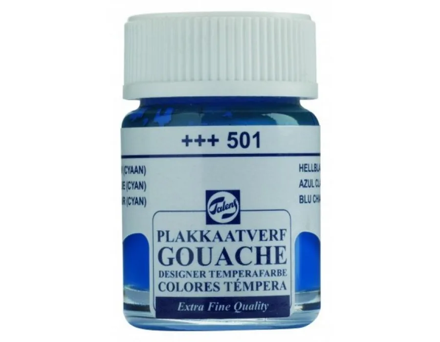 TALENS GUAJ BOYA 501 16ML LIGHT BLUE CYAN